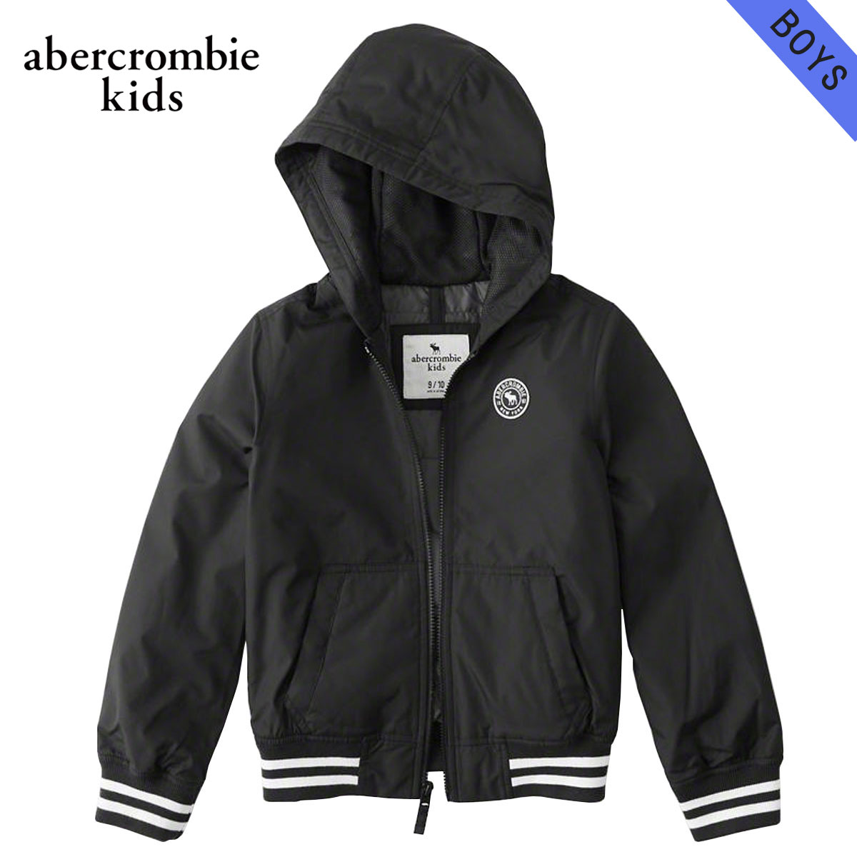 宅送 アバクロキッズ ジャケット ボーイズ 子供服 正規品 Abercrombiekids アウター ボンバージャケット フードジャケット Hooded Varsity Bomber Jacket 232 722 0287 091w 新品 Formebikes Co Uk