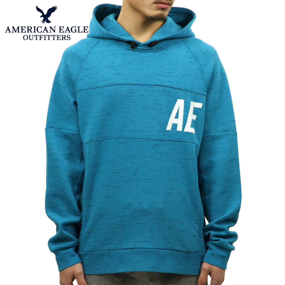 american eagle blue hoodie