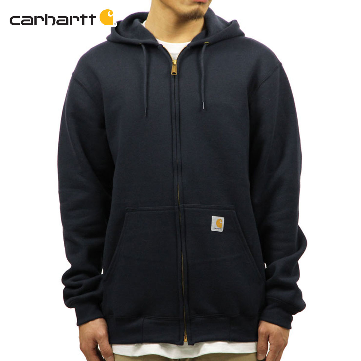 カーハート アメカジ パーカー メンズ 正規品 カーハート Carhartt ジップアップパーカー Midweight リーバイス 10 5oz Hooded Zip Front Sweatshirt K122 472 ブランド品セレクトショップ Mixon購入時にもらえるクーポン配布中 あす楽対応 送料無料 A11b B1c C1d