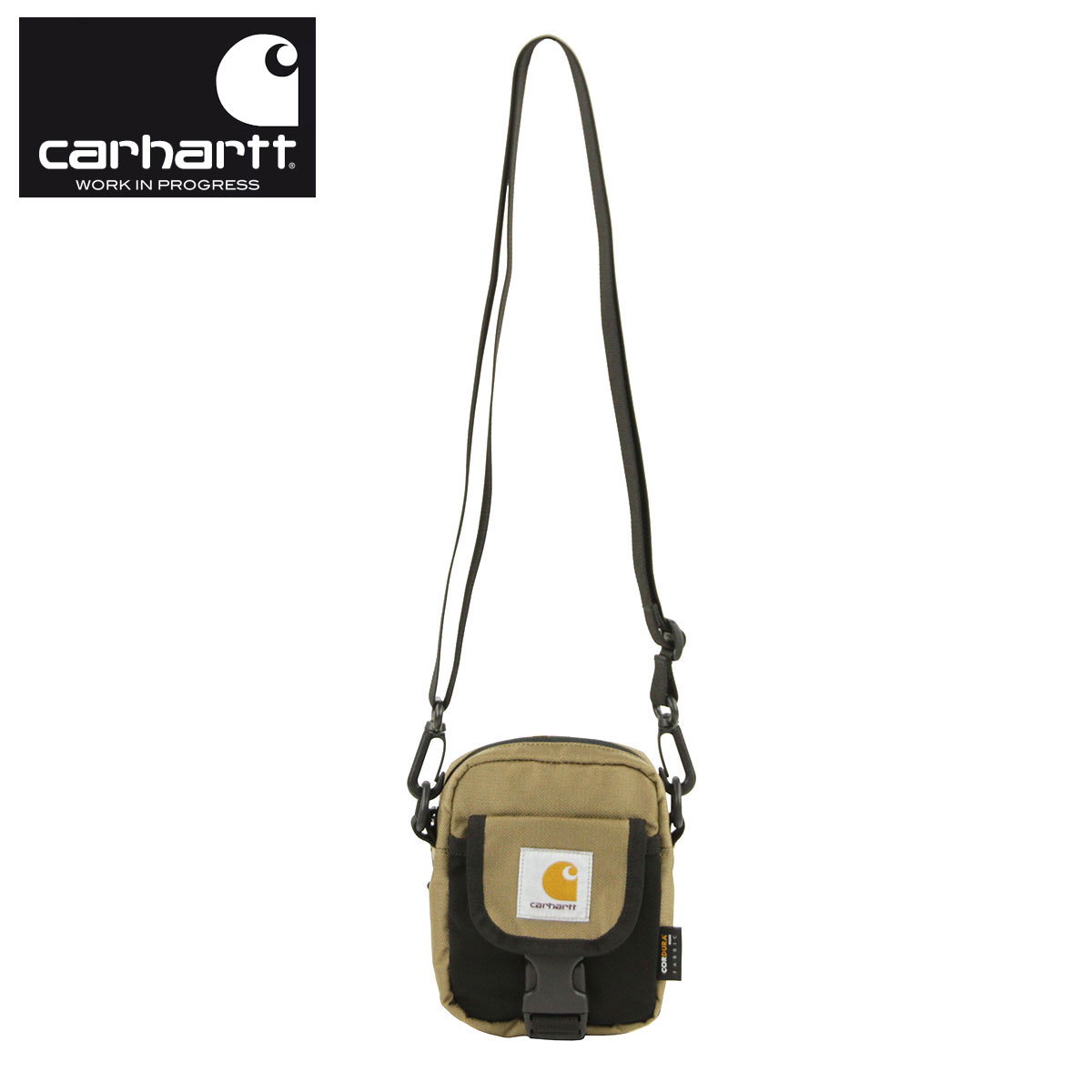 カーハート ショルダーバッグ メンズ レディース 正規販売店 CARHARTT WIP ミニバッグ ボディーバッグ DELTA SHOULDER POUCH TANAMI I028153 0EK