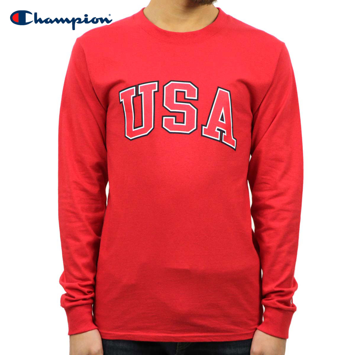 champion long sleeve mens shirts