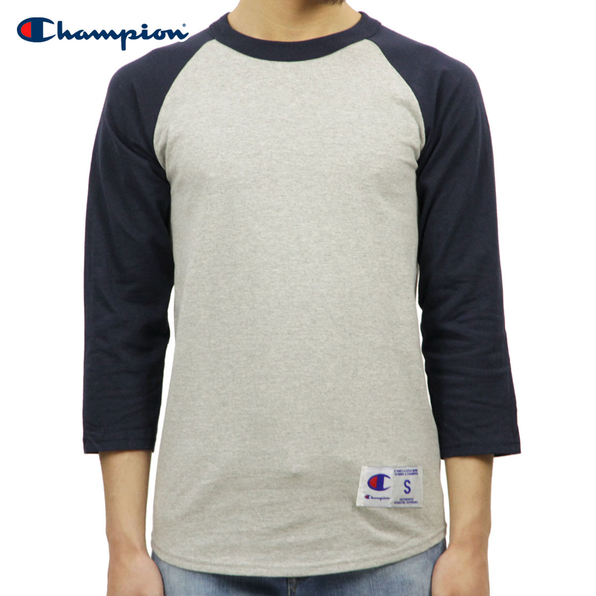 champion raglan tee