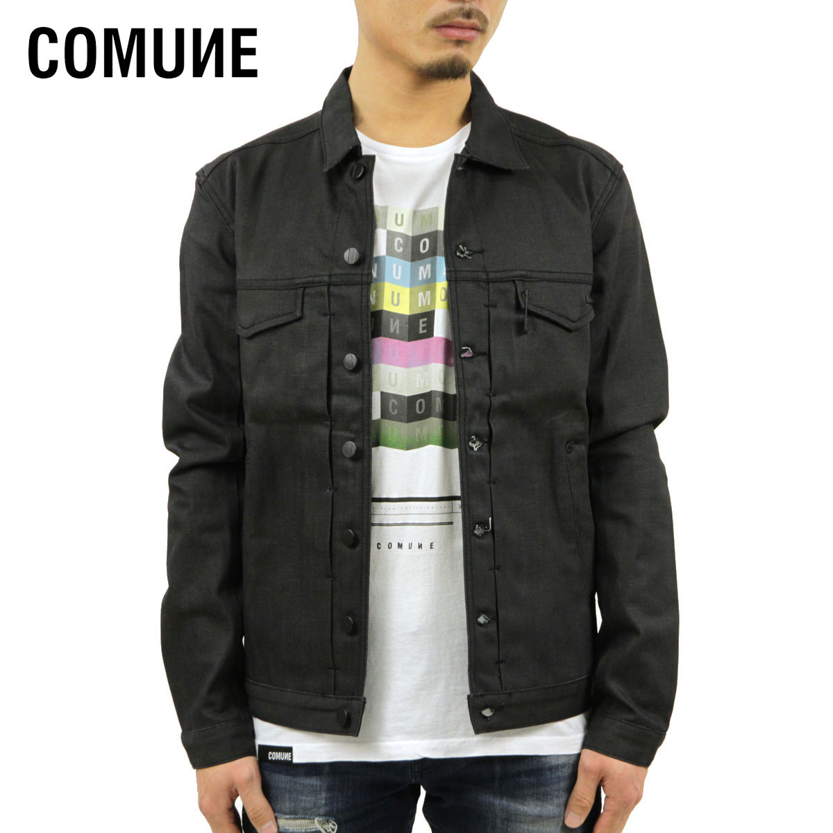 楽天市場】FORSOMEONE フォーサムワン ケミカル デニム ジャケット