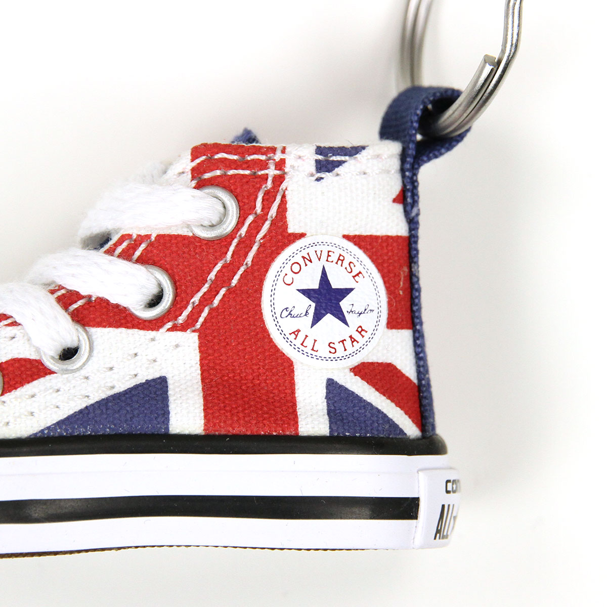 red converse keychain