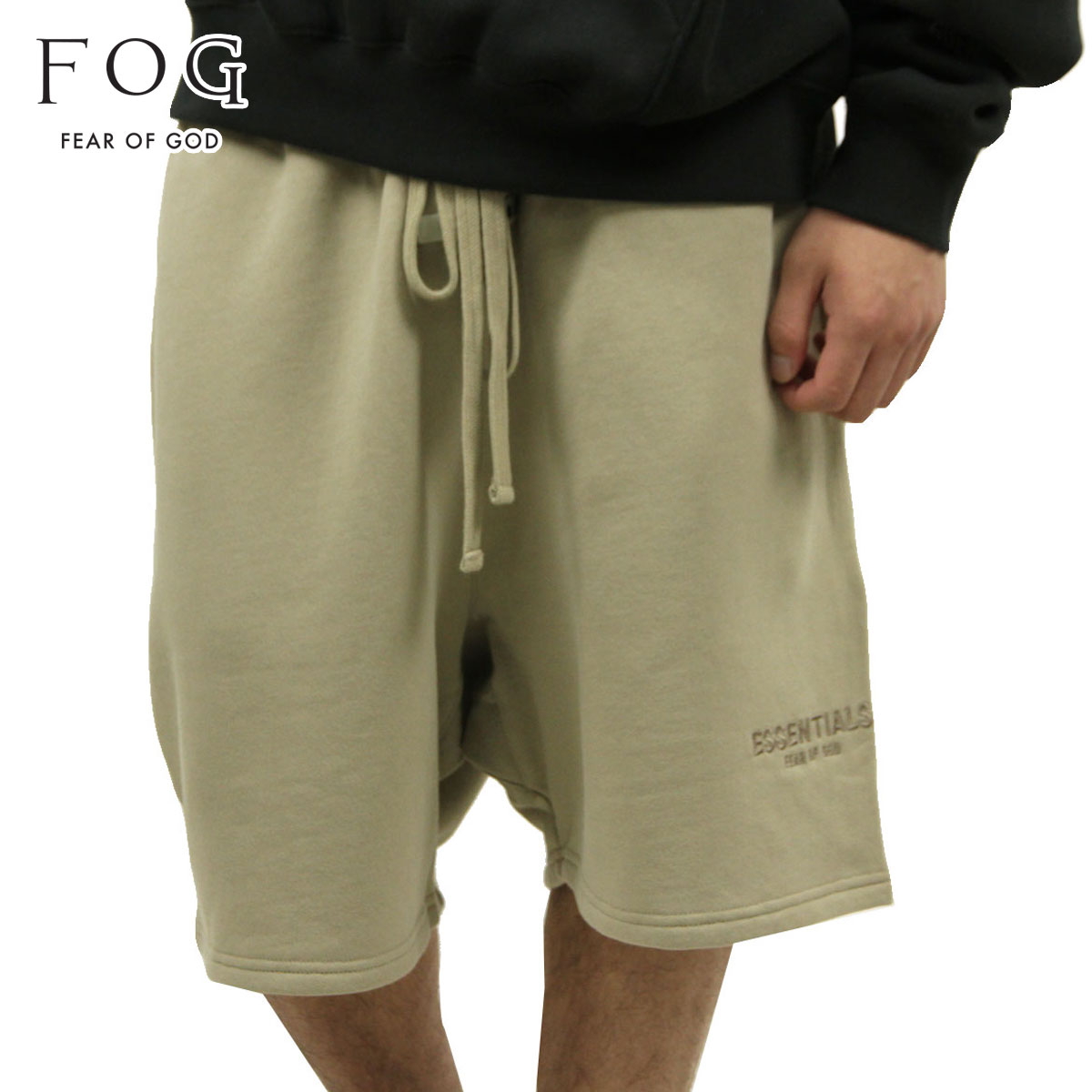 【ポイント10倍 4/14 20:00～4/17 9:59】 フィアオブゴッド fog essentials スウェットパンツ メンズ 正規品 FEAR OF GOD エッセンシャルズ ボトムス FOG - FEAR OF GOD ESSENTIALS SWEAT SHORTS TAN