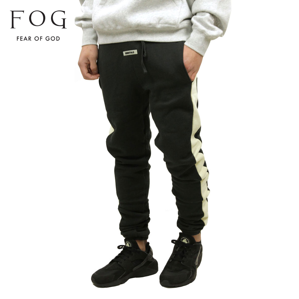 fear of god essentials side stripe sweatpants