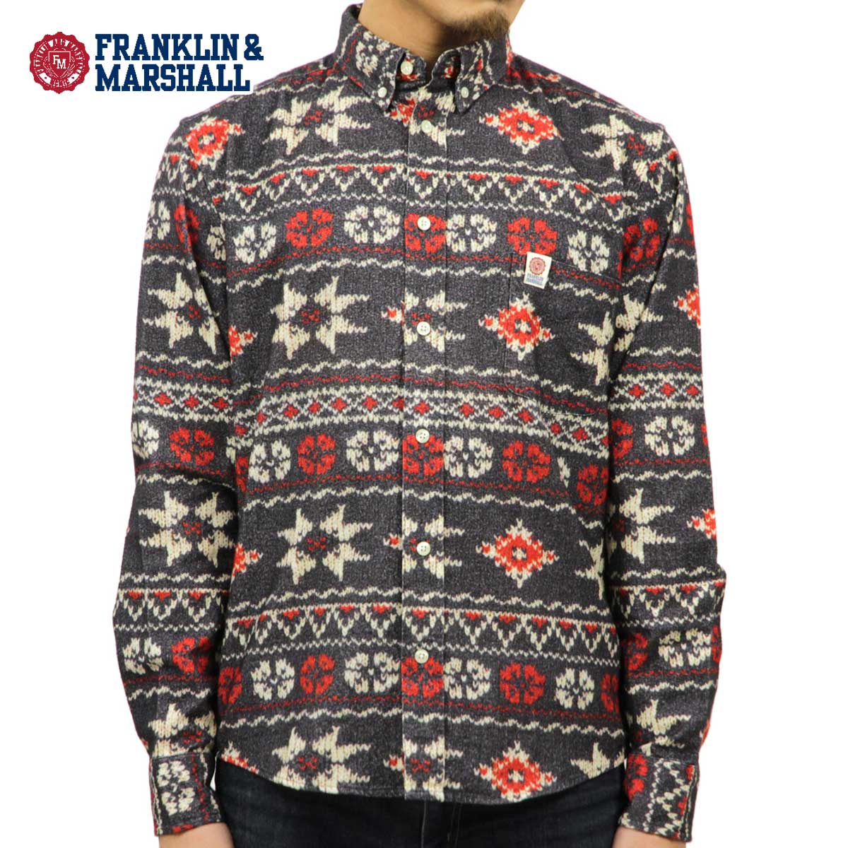 楽天市場】フランクリン マーシャル FRANKLIN＆MARSHALL 長袖ユーズド