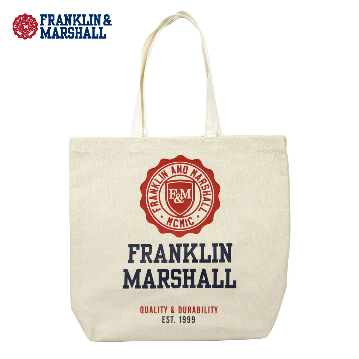 Franklin Marshal Bag Regular Marshall Tote Milk Bgua976 2244