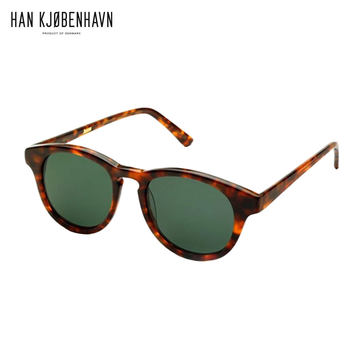 【ポイント10倍 販売期間 4/14 10:00～4/17 9:59】 ハン HAN KJOBENHAVN 正規販売店 メンズ サングラス めがね TIMELESS Amber Tortoise SUN D15S25 14,978円