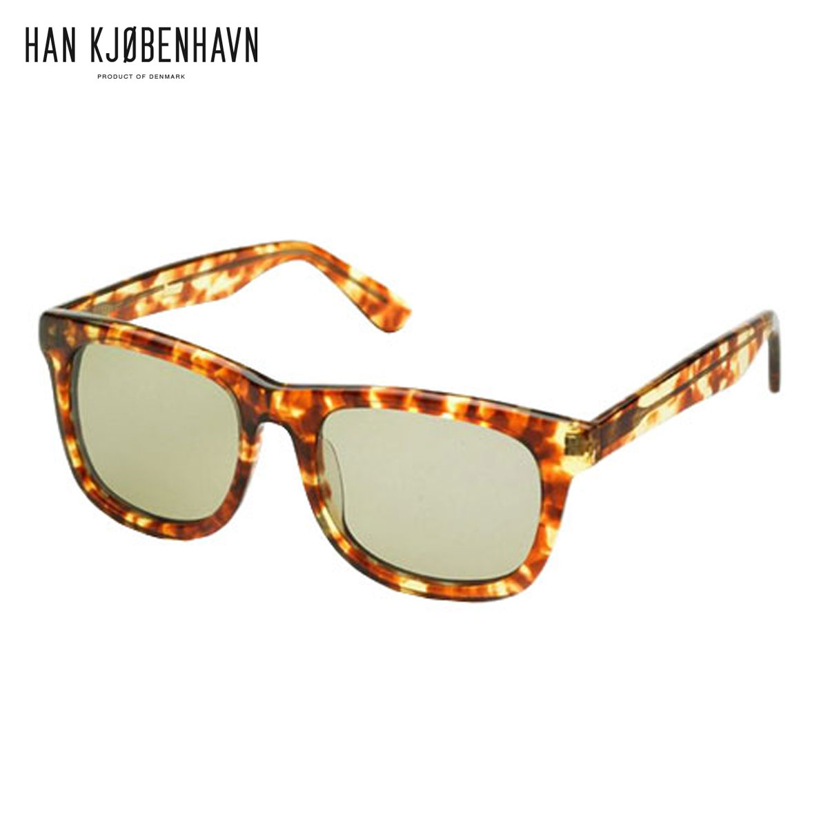 ハン HAN KJOBENHAVN 正規販売店 メンズ サングラス めがね WOLFGANG Tiger - SUN D15S25