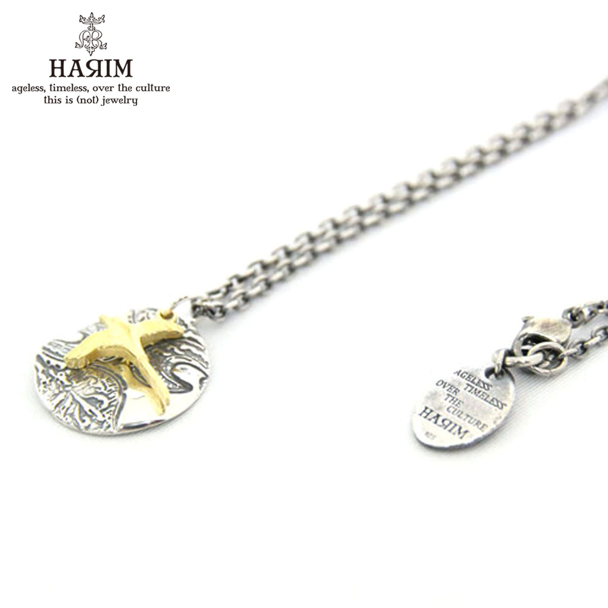 ハリム HARIM 正規販売店 ネックレス ARABESQUE SKY & BIRD PENDANT NECKLACE HRP009SV