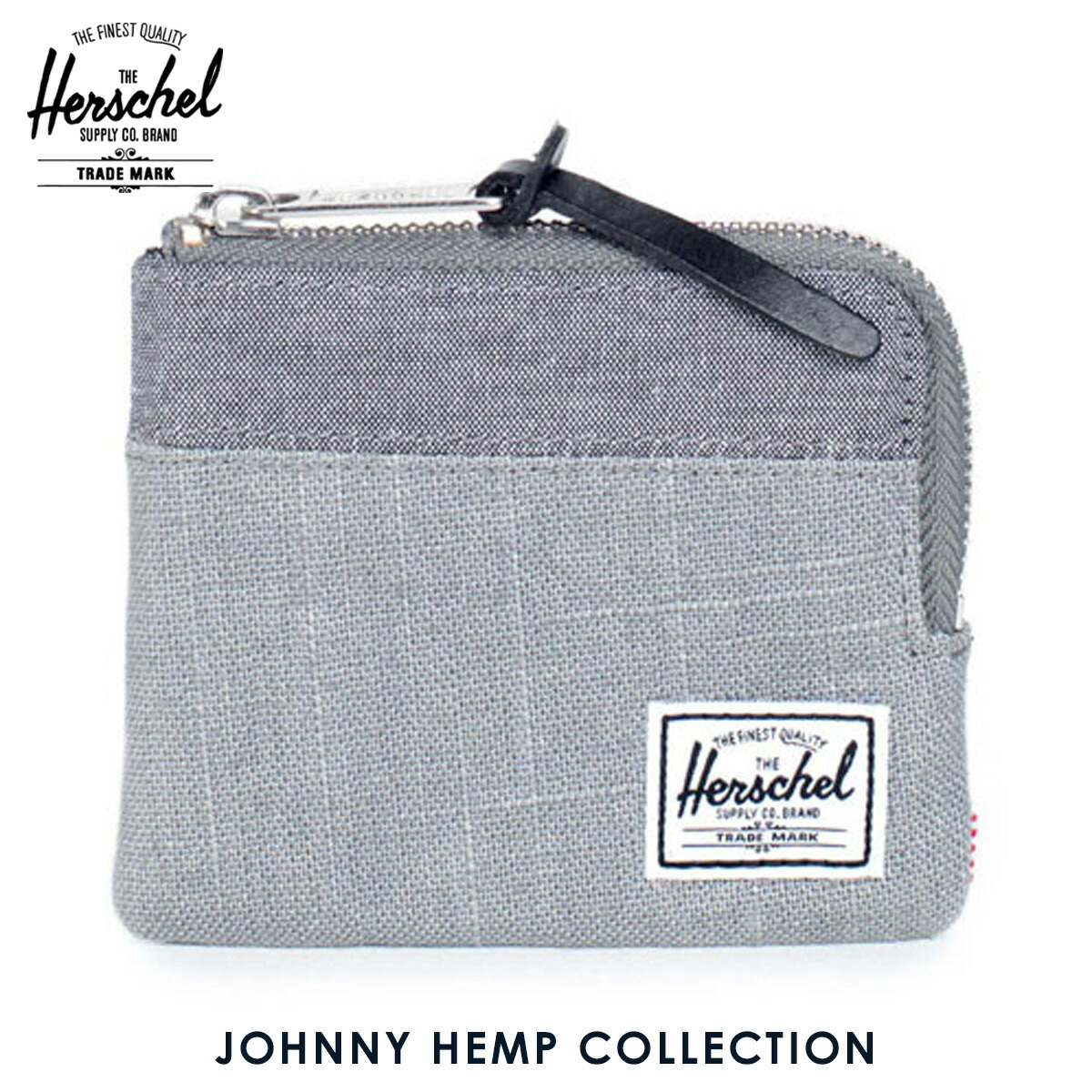 New MENS HERSCHEL NATURAL JOHNNY POLYESTER WALLET WALLETS