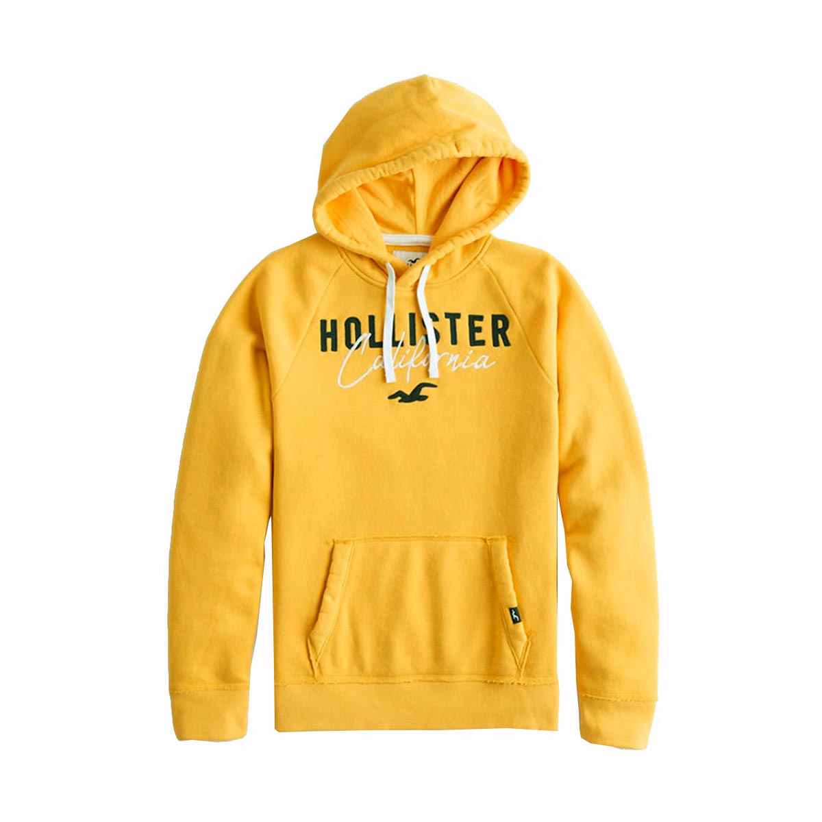 hollister hoodie yellow