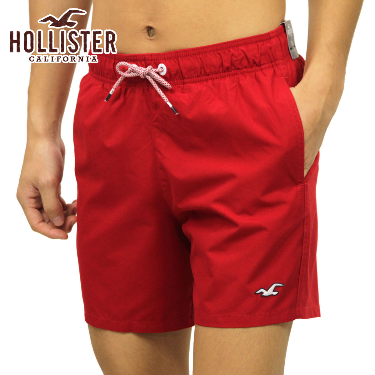 【楽天市場】ホリスター 水着 メンズ 正規品 HOLLISTER スイムパンツ トランクス型水着 Guard Fit Swim Trunk 5