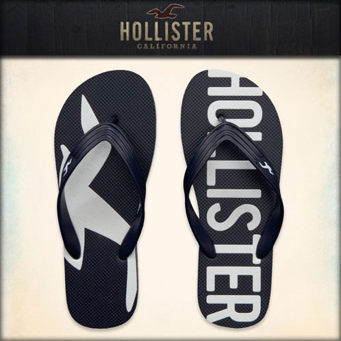 hollister flip flops