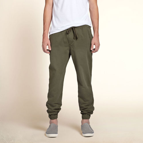 hollister utility joggers