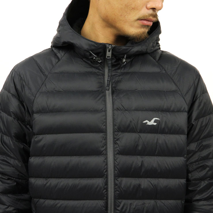 hollister mens puffer jacket