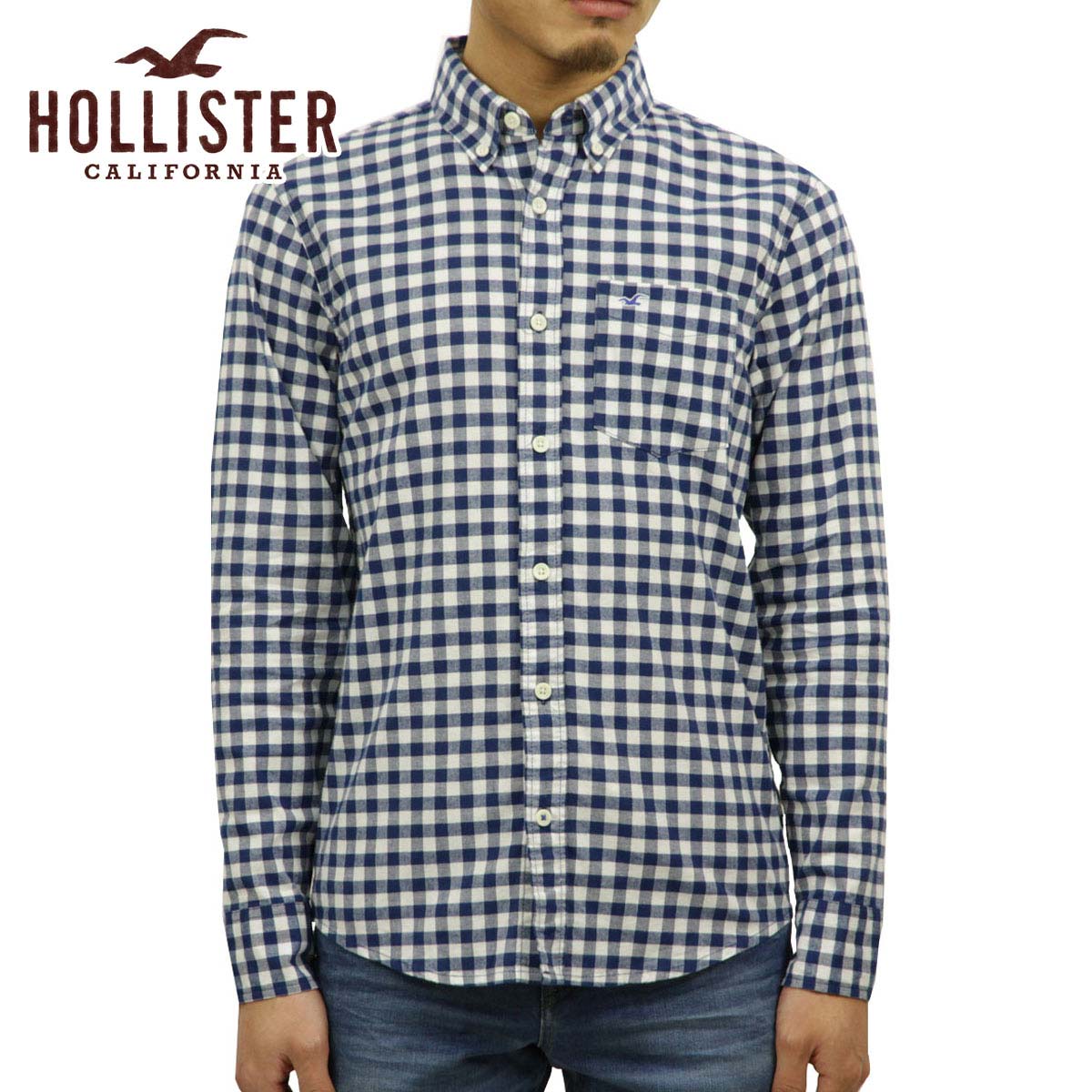 hollister poplin shirt