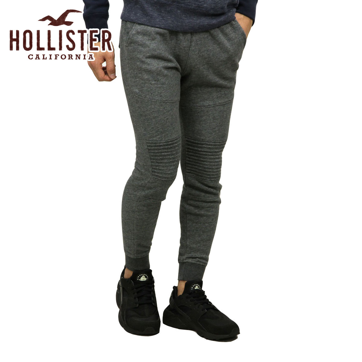 hollister fleece joggers