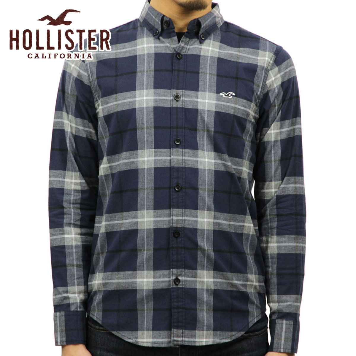 hollister casual shirts