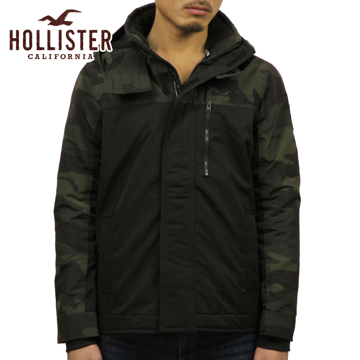 hollister lined jacket