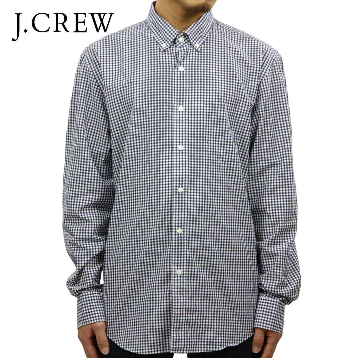 ジェイクルー シャツ メンズ 正規品 J.CREW 長袖シャツ WASHED SHIRT IN GINGHAM 24182 D00S20