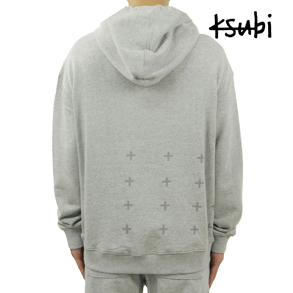 スビ メンズ パーカー 正規販売店 KSUBI バックプリント プルオーバー フーディー 4 X 4 BIGGIE HOODIE GREY MARLE 5000006292 LIGHGR 26,098円