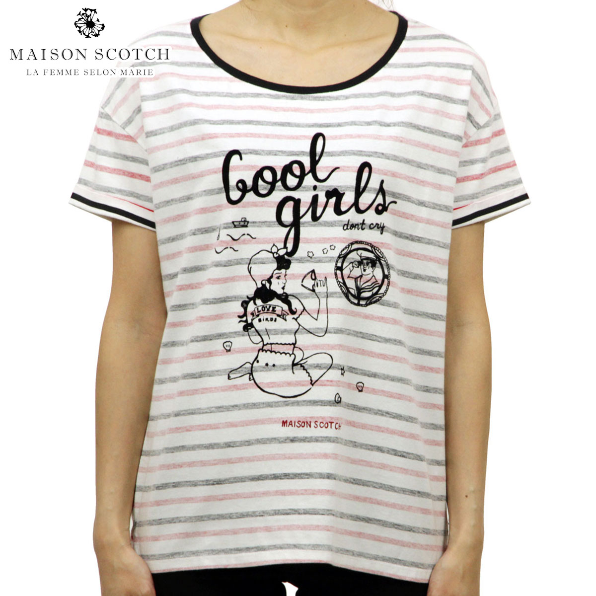 メゾンスコッチ レディース Tシャツ ロンT 正規販売店 MAISON SCOTCH 長袖Tシャツ L/S Tee 102085 20 D00S20 楽天市場】20%OFFクーポンセール 【利用期間 5/23 20:00〜5/27 1