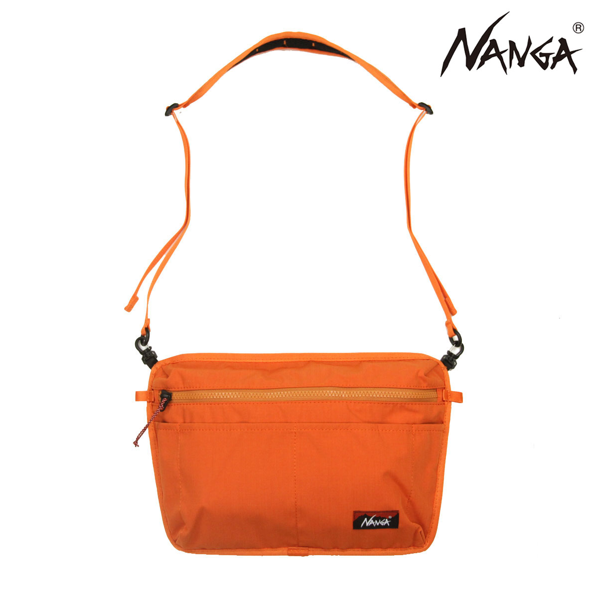 ナンガ メンズ レディース サコッシュ 正規販売店 NANGA ショルダーバッグ 鞄 HINOC SACOCHE NA2441-3A100 ORG ORANGE|ブランド品セレクトショップ MIXON
