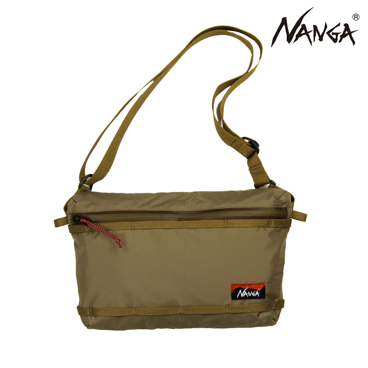 ナンガ メンズ レディース サコッシュ 正規販売店 NANGA オーロラ ショルダーバッグ 鞄 AURORA TEX SACOCHE NS2441-3A119-A COYOTE|ブランド品セレクトショップ MIXON