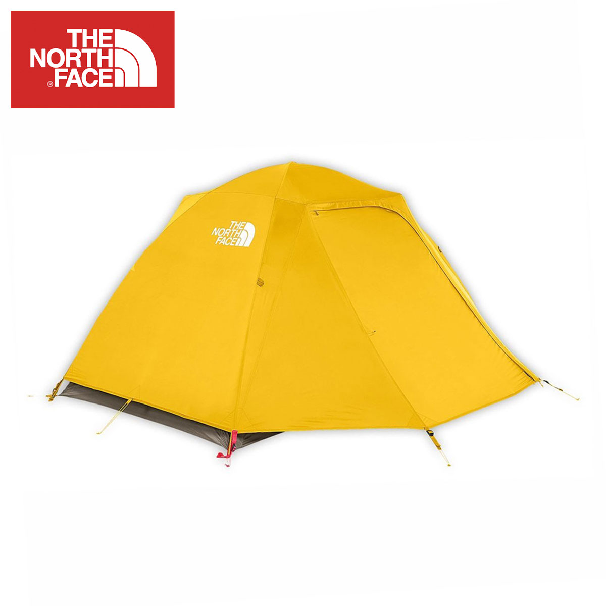 north face yellow tent