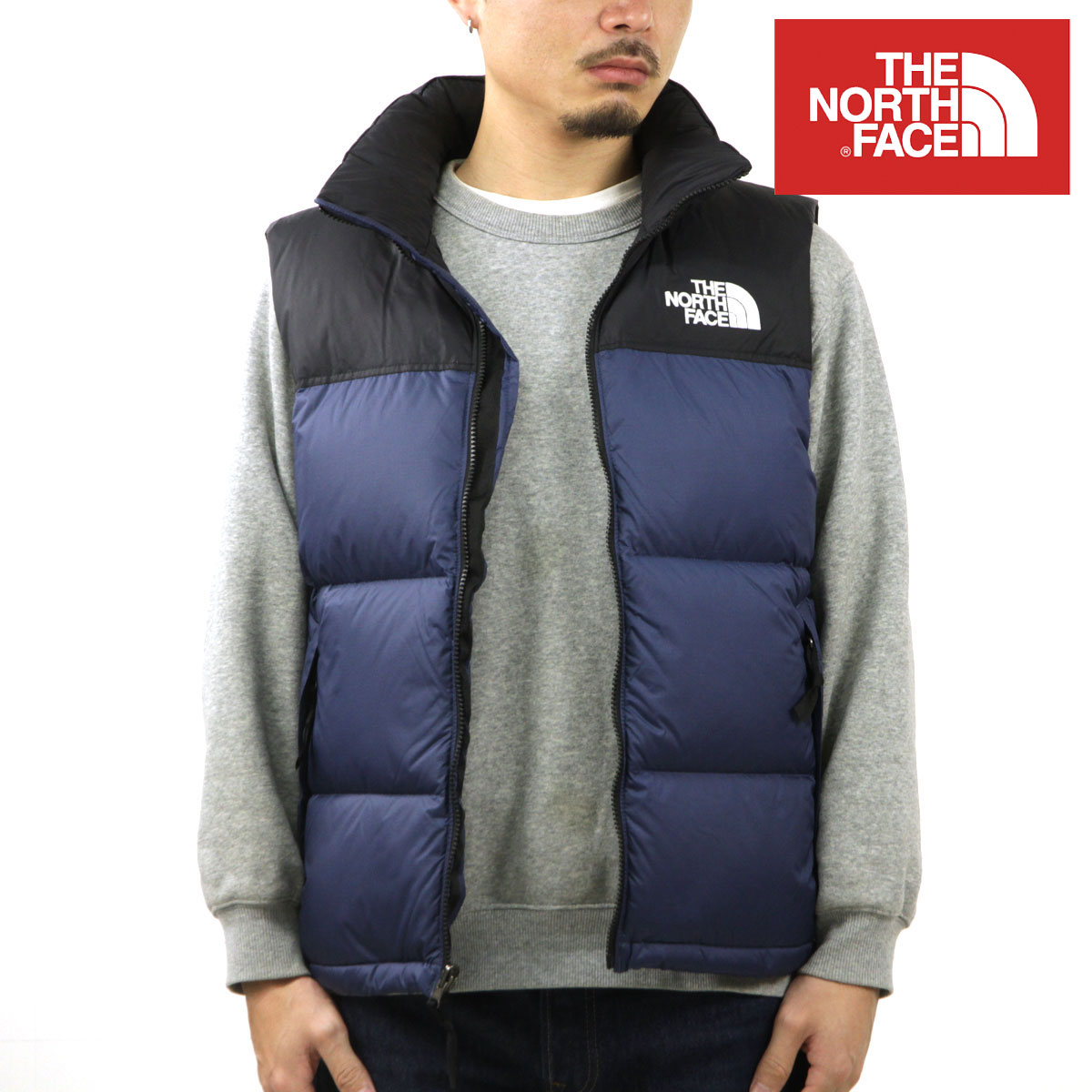 【ポイント10倍 7/19 20:00～7/26 1:59】 ノースフェイス ダウンベスト メンズ 正規品 THE NORTH FACE アウター レトロ ヌプシベスト 海外限定 TNF 1996 RETRO NUPTSE VEST NF0A3JQQ HDC SHADY BLUE｜ブランド品セレクトショップ MIXON