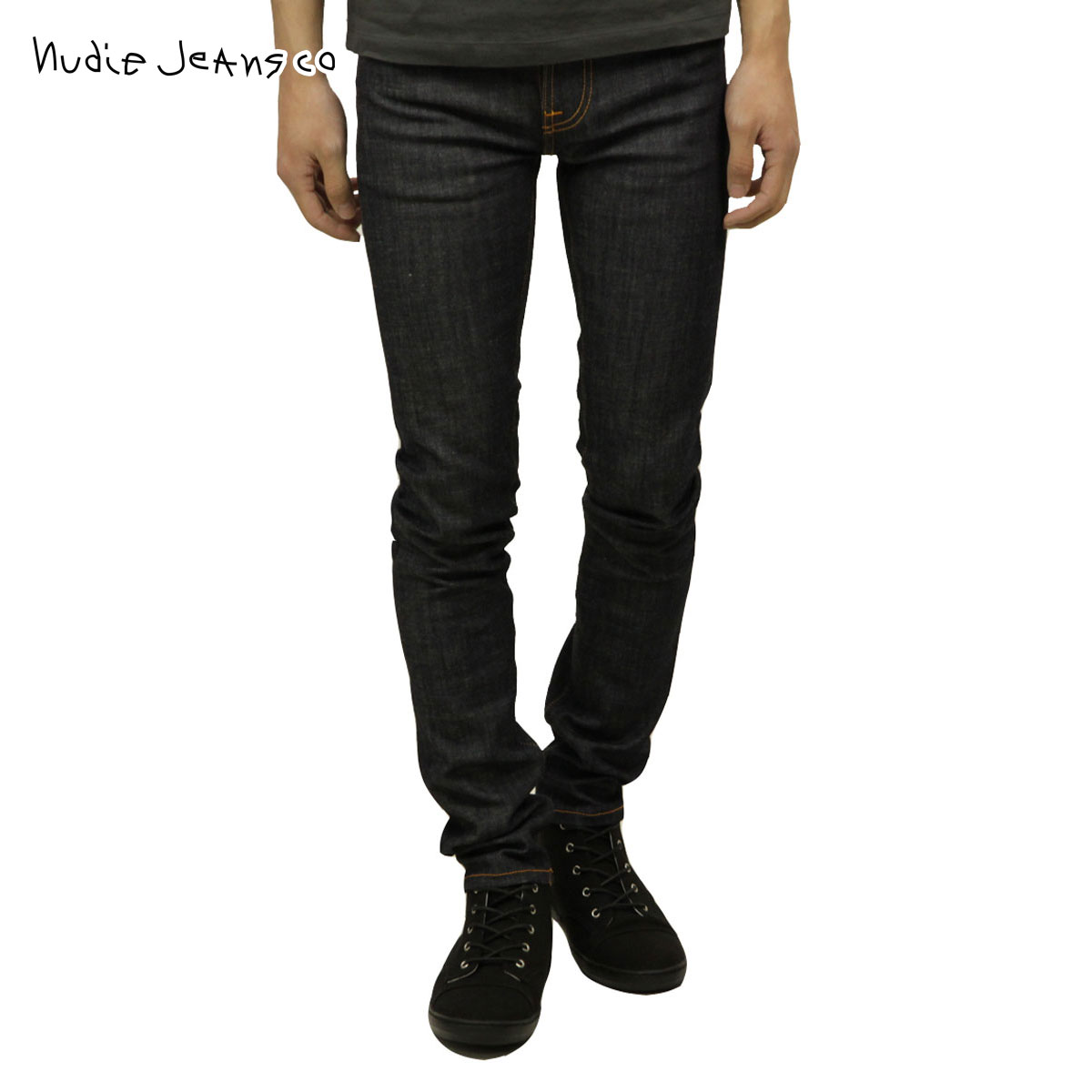 ヌーディージーンズ デニム メンズ 定め事売りわたす店 Nudie Jeans ジーパン THIN FINN ORGANIC DENIM JEANS DRY TWILL 934 111085 父の日 差し上げ物 ラッピング