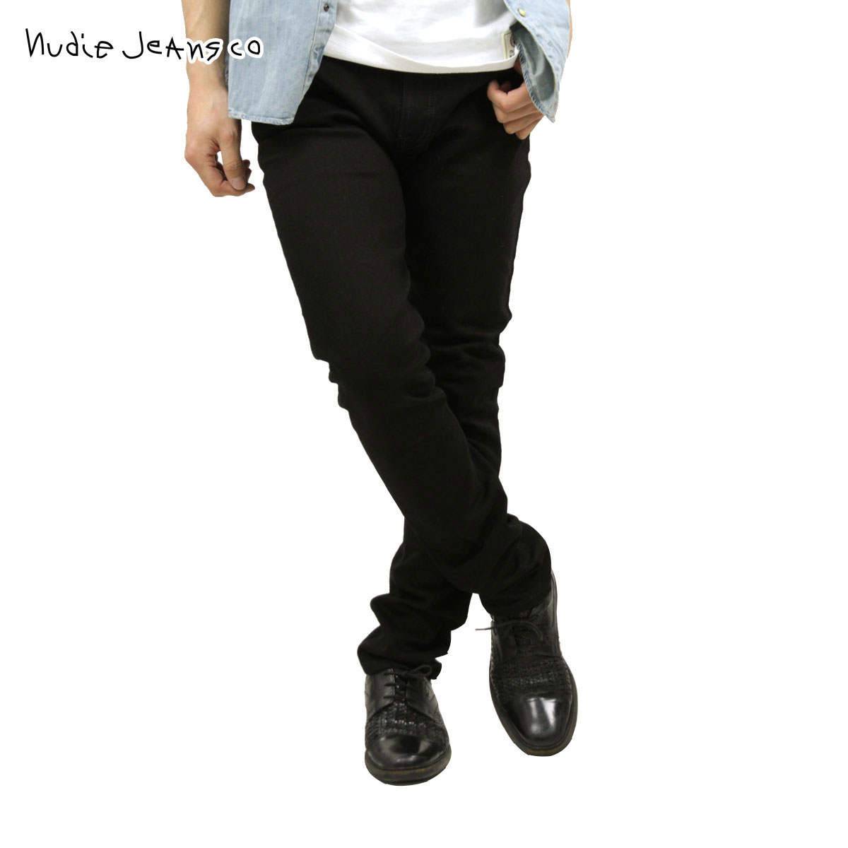 nudie jeans☆HIGH KAI☆ブラックスキニーパンツ☆新品未使用☆ Nudie Jeans 100種類以上品揃え ヌーディージーンズ NUDIE JEANS