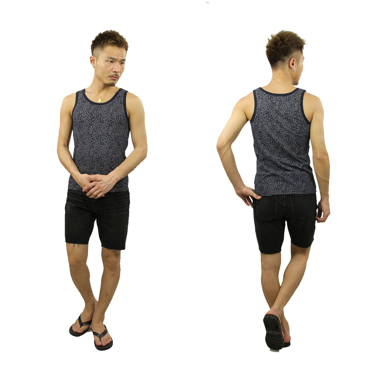 ヌーディージーンズ タンクトップ メンズ