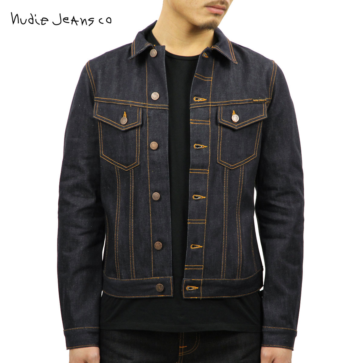 Rakuten Ichiba shop MIXON: Nudie jeans outer men&#39;s regular store Nudie Jeans jacket denim jacket ...