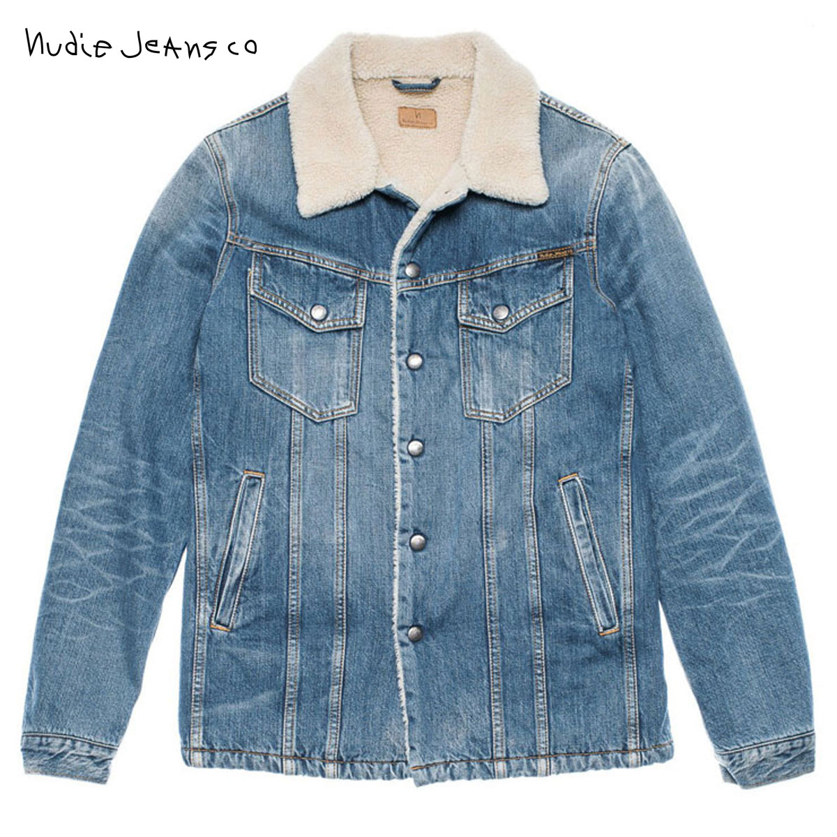 ヌーディージーンズ アウター メンズ 正規販売店 Nudie Jeans ジャケット Lenny B26 Denim 160388 D00S20
