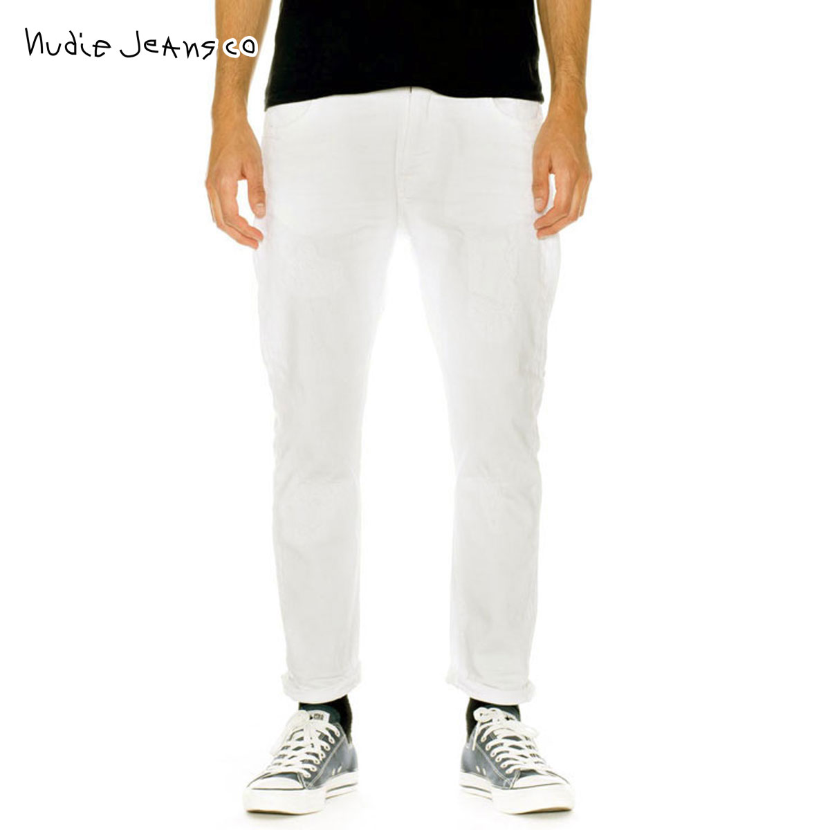 楽天ランキング1位 ヌーディージーンズ ジーンズ メンズ Nudie Jeans ジーパン Brute Knut Pitch White 745 ブランド品セレクトショップ Mixon 注目ブランド Www Chemo Commerce Com