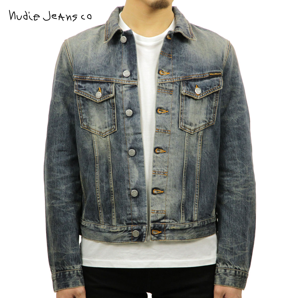 【美品】nudie jeans デニムジャケット PERRY L Yahoo!オークション - 美品 Nudie Jeans ヌーディジーンズ PERRY