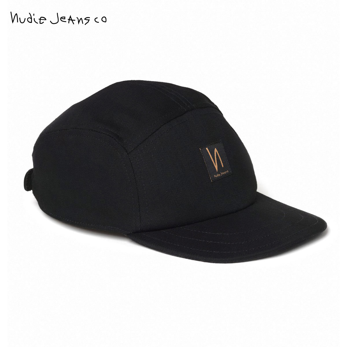 【尖んがり20倍 売りわたす継続期間 6/3 10:00～6/11 9:59】 ヌーディージーンズ Nudie Jeans 定め事売りわたす店 メンズ レディース 鳥打ち帽 旗がしら LARSSON DRY BLACK CAP BLACK B01 180803 父の日 差し上げ物 ラッピング