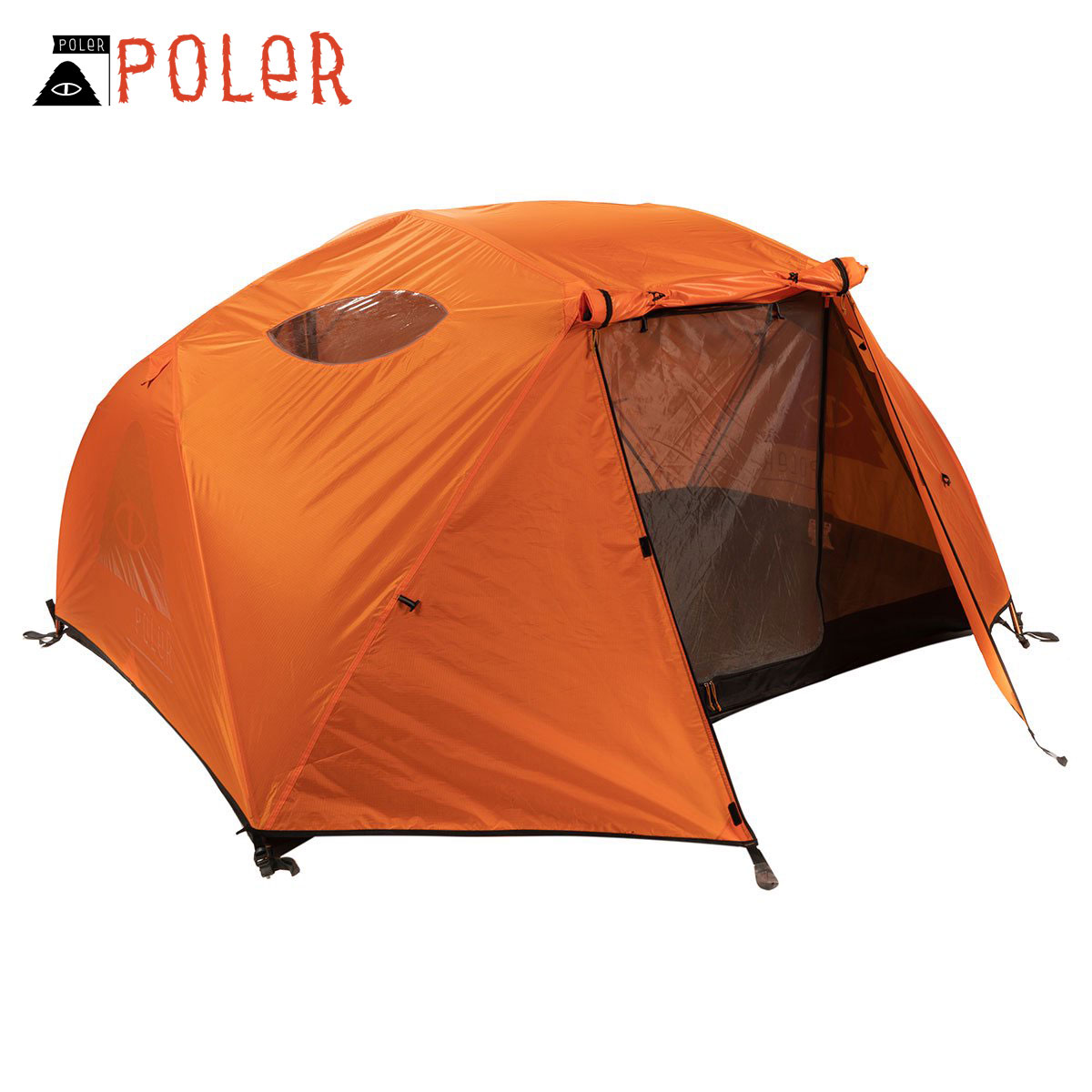 【ポイント10倍 4/4 20:00～4/10 1:59】 ポーラー テント 正規販売店 POLER アウトドア 二人用テント ドーム型テント 2 MAN PERSON TENT CLEMENTINE 212EQU5201-CLM