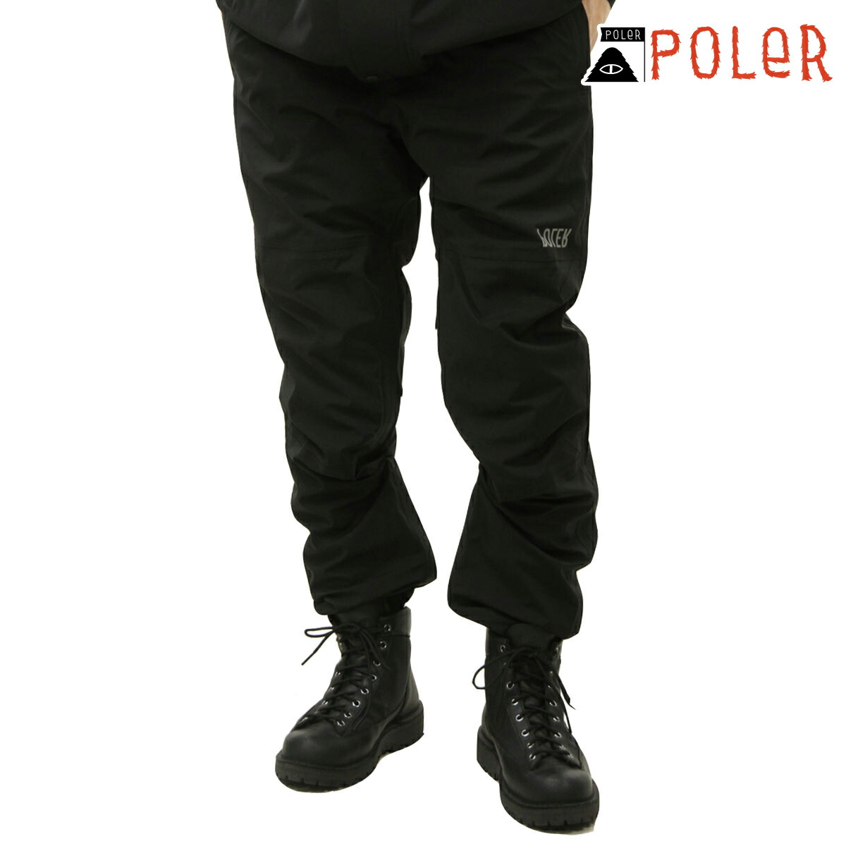 POLER WIDE TAPERED SKATE PANTS (S) 新品 POLeR（ポーラー） WIDE TAPERED STRETCH SKATE PANTS ストレッチ