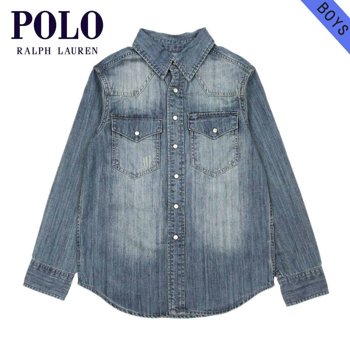 お買い得モデル シャツ キッズ ラルフローレン ポロ ボーイズ Ds30 Shirt Denim 長袖シャツ Children Lauren Ralph Polo 正規品 子供服 Westcoastsunglasses Com
