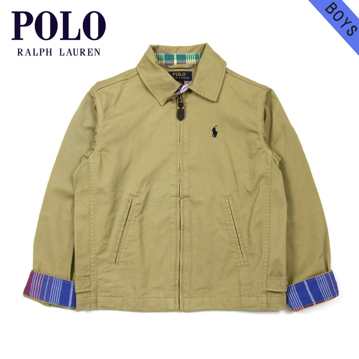 ポロ ラルフローレン キッズ アウター ボーイズ 赤ちゃん服 置き目品 POLO RALPH LAUREN CHILDREN 上衣 Swing Jacket D20S30 父の日 差し上げ物 ラッピング