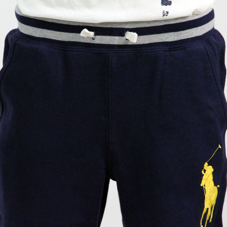 polo sweatpants shorts