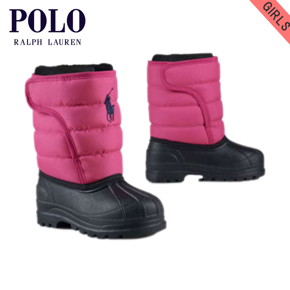 kids polo snow boots
