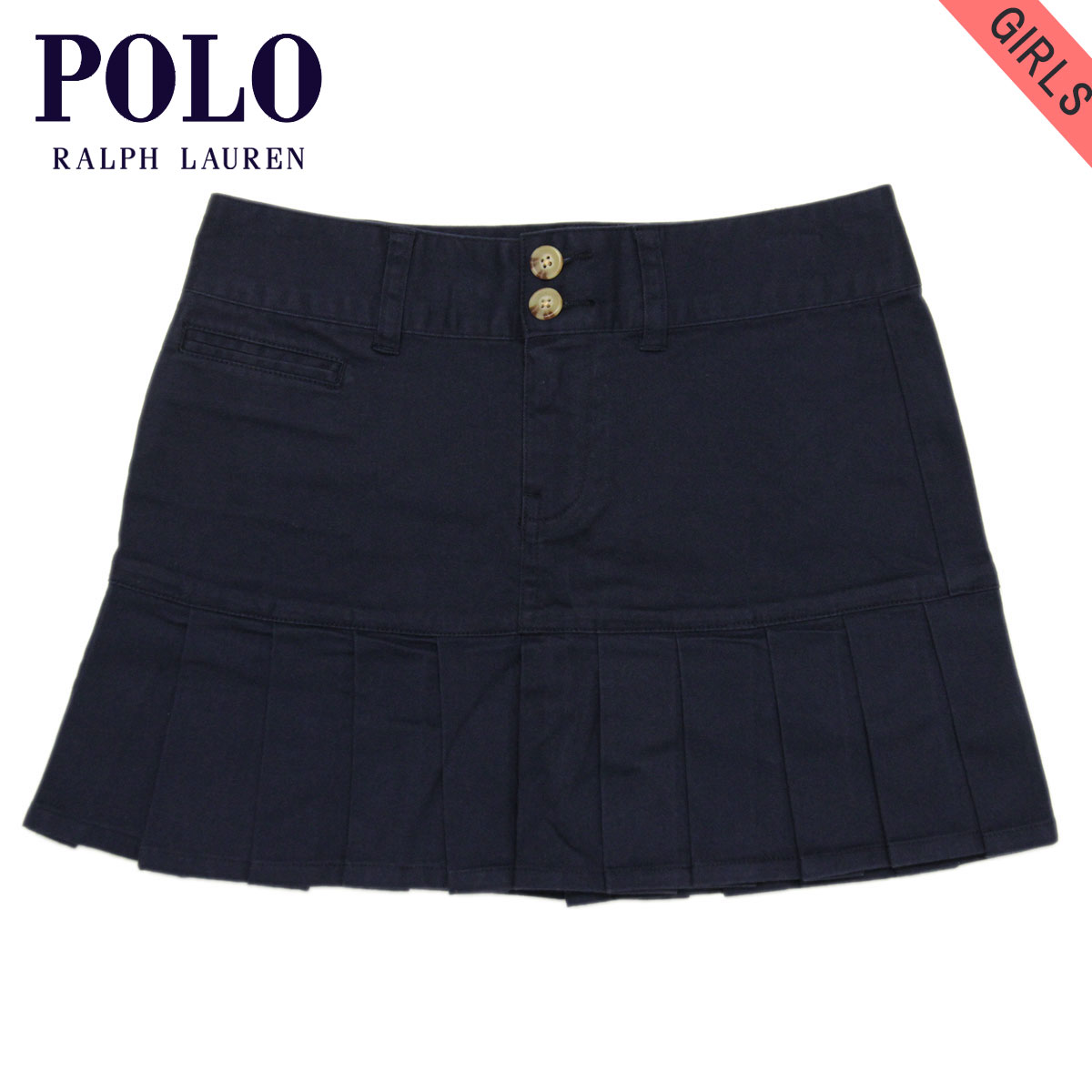 ポロ ラルフローレン キッズ POLO RALPH LAUREN CHILDREN 正規品 子供服 ガールズ スカート SKIRT D00S20 祝日