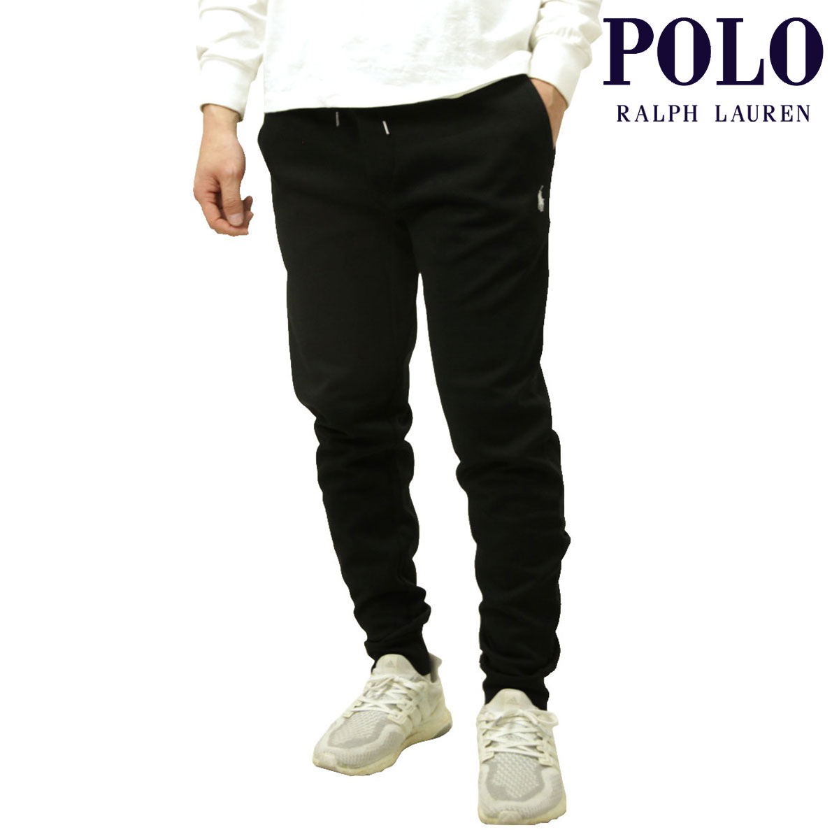 ポロ ラルフローレン メンズ ジョガーパンツ 正規品 POLO RALPH LAUREN ロゴ スウェットパンツ ボトムス REGULAR FIT DOUBLE KNIT ATHLETIC JOGGERS PANTS POLO BLACK 710888283 001｜ブランド品セレクトショップ MIXON