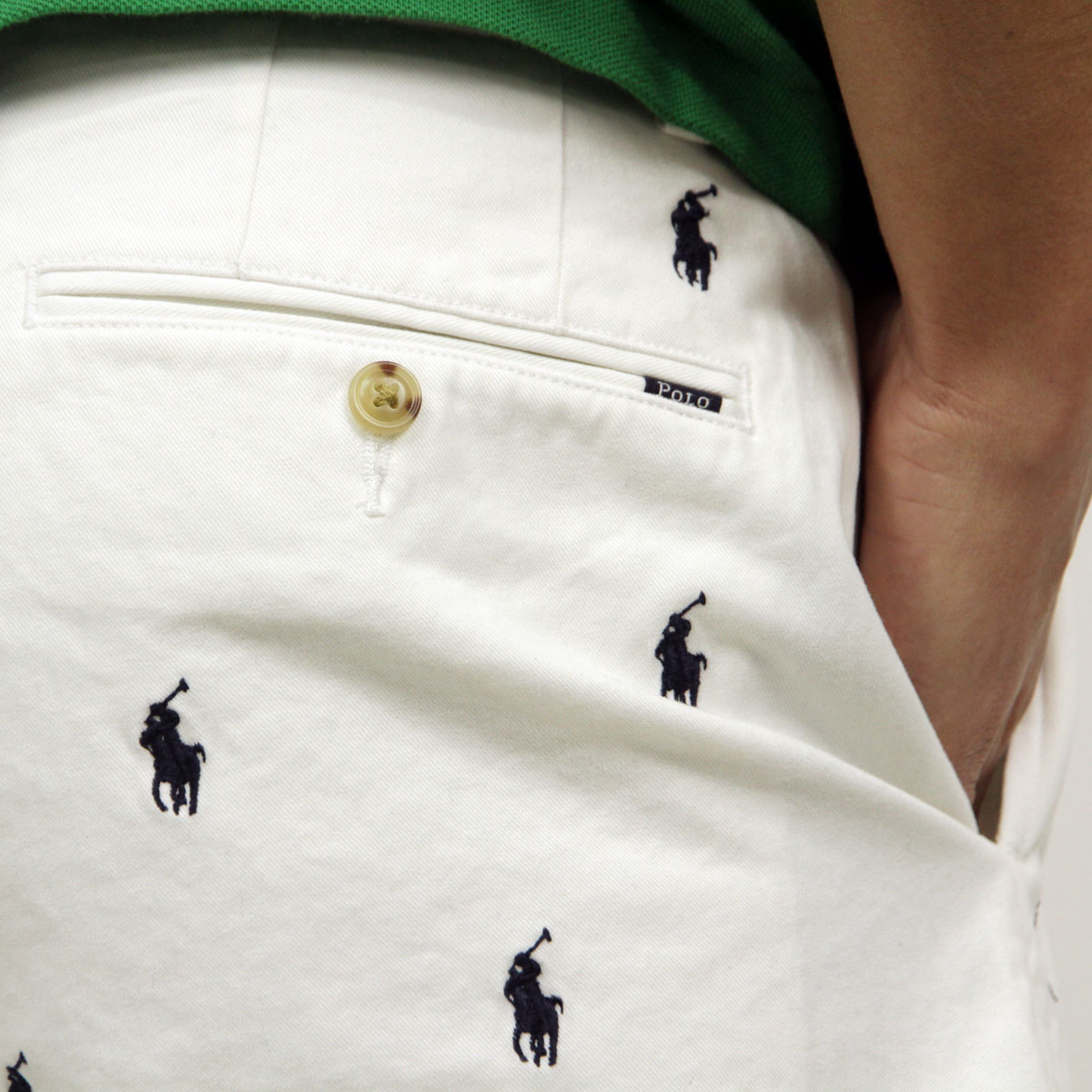 ralph lauren pants with horses all over