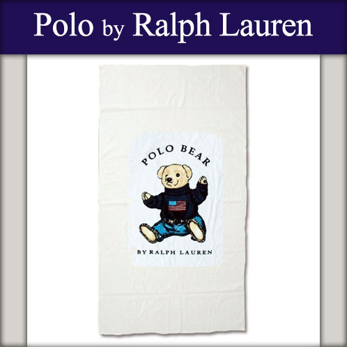 ralph lauren teddy bear beach towel